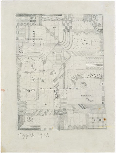 :Design for a Carpet 1923-16x12"(A3) Poster