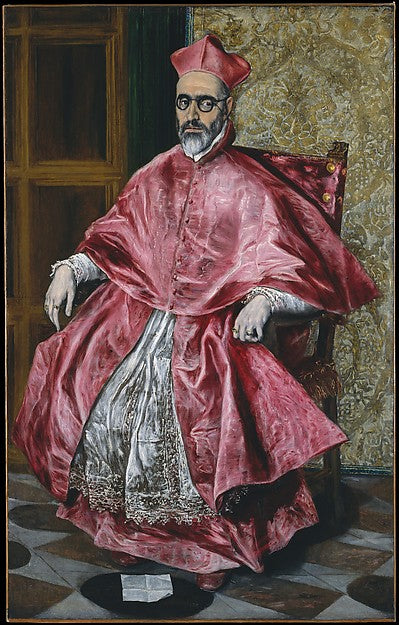 El Greco  1540/41–1614 Toledo):Cardinal Fernando Niño de Gue-16x12"(A3) Poster
