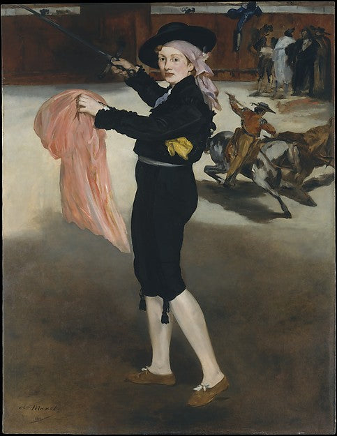 Édouard Manet:Mademoiselle V. . . in the Costume of an Espad-16x12"(A3) Poster