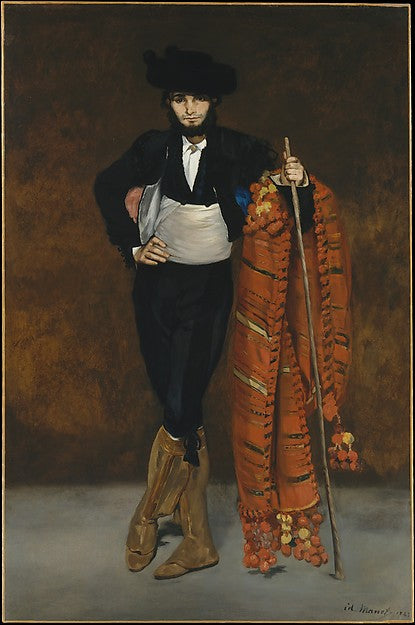 Édouard Manet:Young Man in the Costume of a Majo 1863-16x12"(A3) Poster