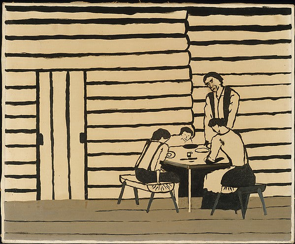 Horace Pippin:Family Supper 1946-16x12