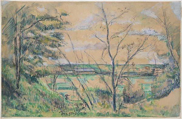 In the Oise Valley 1878–80-Paul Cézanne,16x12