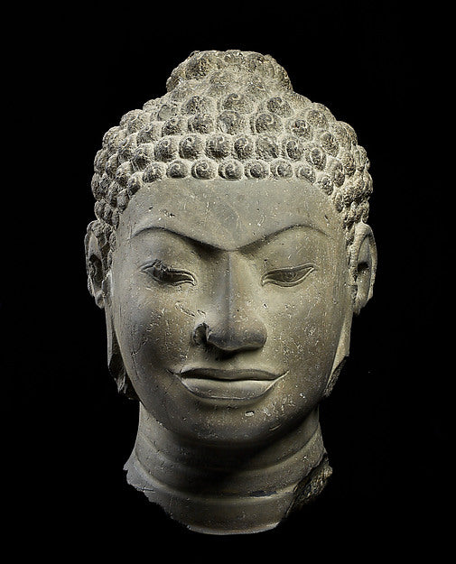 Head of Buddha second half of the 7th–8th cent,16x12"(A3)Poster