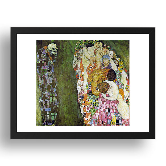 Death and Life 1908 1916 by Gustav Klimt, 17x13