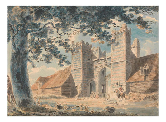 Dent de Lion, Margate, 1791 by John Mallord William Turner RA, 12x8"(A4) Poster