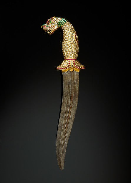 :Dagger with a Yali Hilt c1800-16x12"(A3) Poster