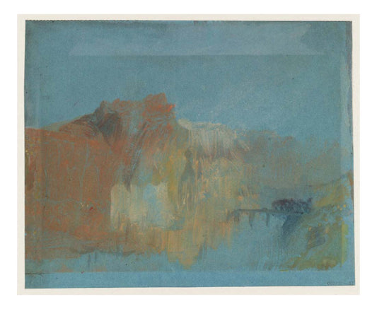 Dinant, 1834 by John Mallord William Turner RA, 12x8"(A4) Poster