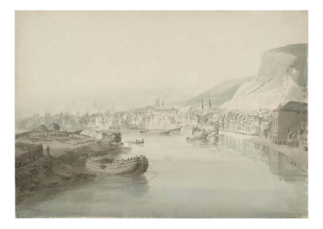 Dover, General View from the East, 1795-96 by John Mallord William Turner RA, 12x8"(A4) Poster