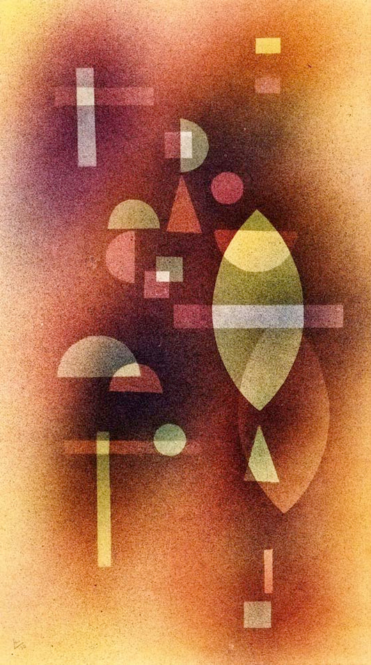 Durchsicht - 1930 by Wassily Kandinsky, 16x12"(A3) Poster Print