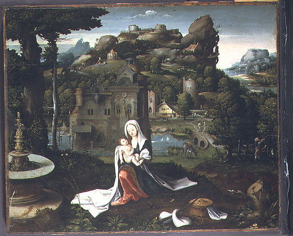 Heinrich Aldegrever , after Georg Pencz:Saint Matthew from T-16x12"(A3) Poster