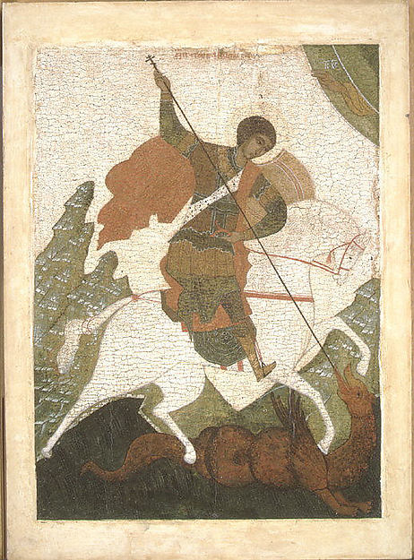 Russian Painter:Saint George -16x12"(A3) Poster