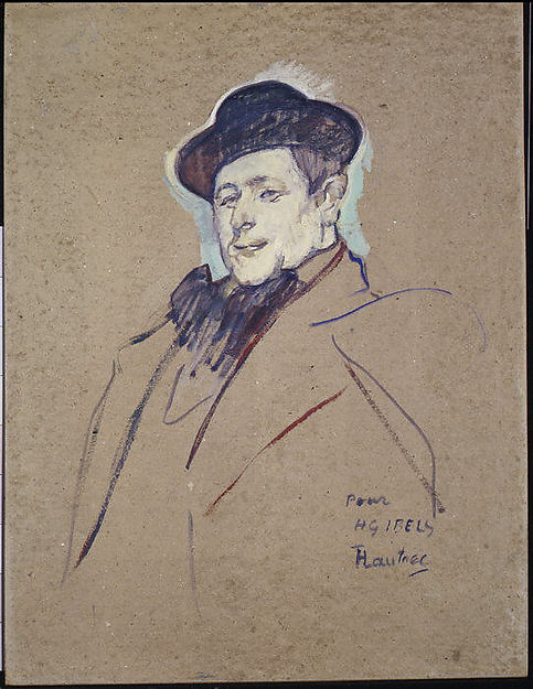 Henri de Toulouse-Lautrec:Henri-Gabriel Ibels 1892–93-16x12"(A3) Poster