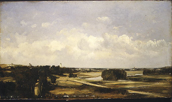 Jules Dupré:Valley of the River Loire -16x12"(A3) Poster