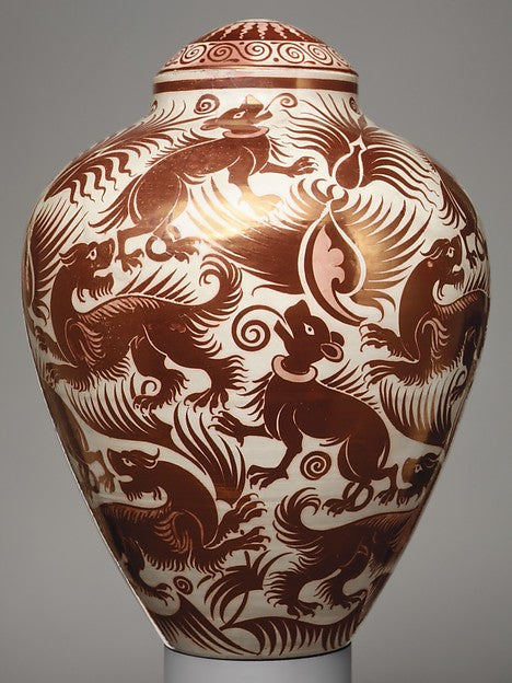 - Vase with cover 1888–98, Poster Print Wall Art