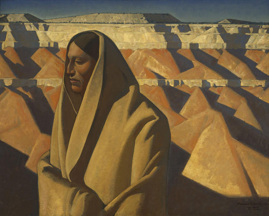 Earth Knower 1931  by Maynard Dixon, Classic American Western Art, 16x12" (A3) Poster Print