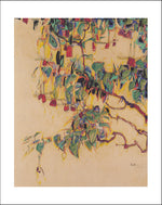  _-_-_ 1910 by Egon Schiele, 12x8" (A4) Poster Print sun tree _