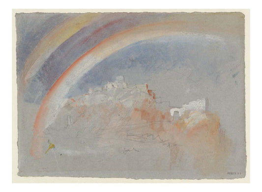 Ehrenbreitstein with a Rainbow, 1840 by John Mallord William Turner RA