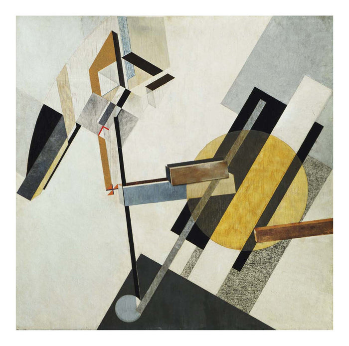 El Lissitzky - Proun 19D, 16x12