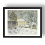 Halstead Road in Snow, 1935 by Eric Ravilious, 17x13" Frame