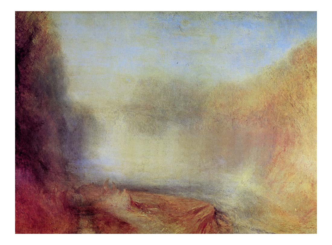 Falls of the Clyde, 1840-50 by John Mallord William Turner RA