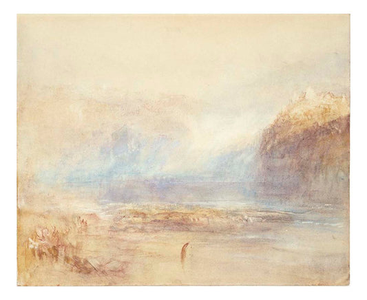 Falls of the Rhine at Schaffhausen - Distant View, 1842 by John Mallord William Turner RA