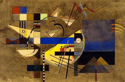 Festes III - 1925 by Wassily Kandinsky, 16x12"(A3) Poster Print