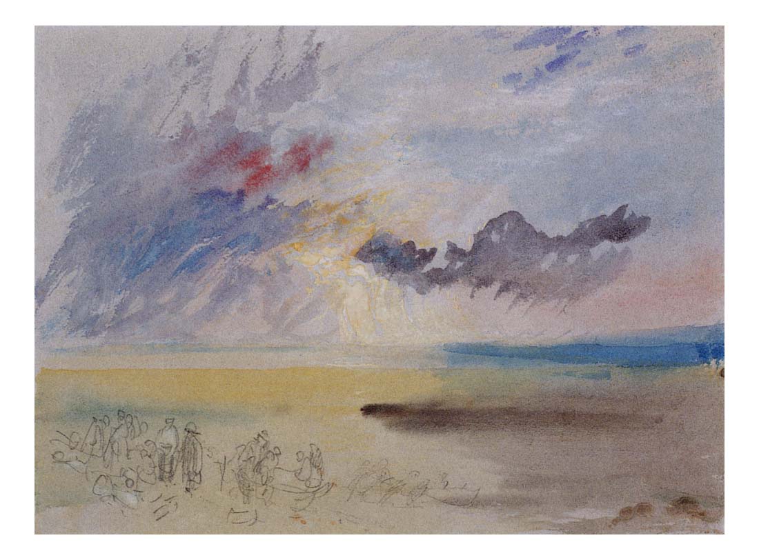 Fish Market on the Sands, 1840 by John Mallord William Turner RA