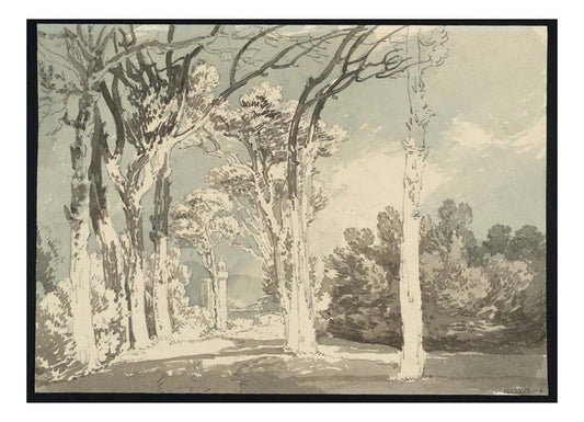 Florence from the Cascine, 1795-97 by John Mallord William Turner RA