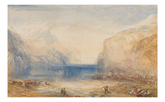 Fluelen - Morning (Looking towards the Lake), 1845 by John Mallord William Turner RA