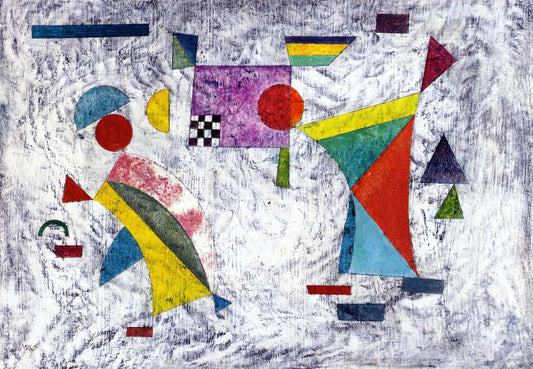 Flutter-Like - Wassily Kandinsky -1931 by Wassily Kandinsky, 16x12"(A3) Poster Print