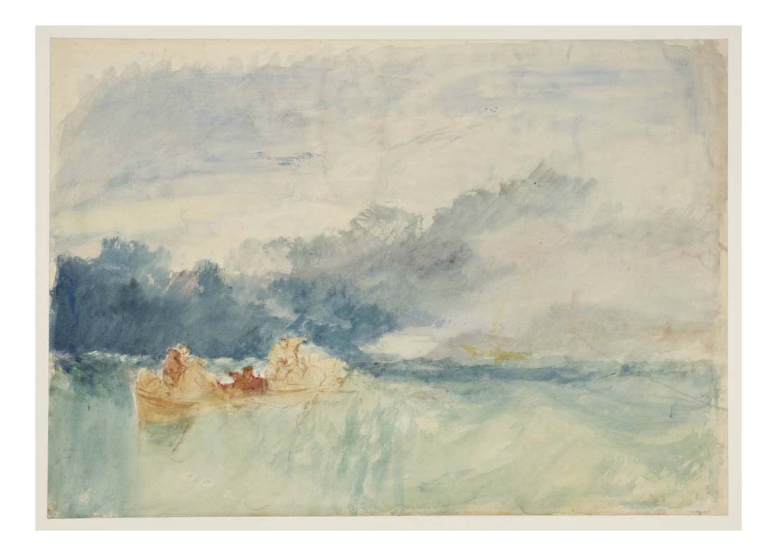 Folkestone from the Sea, 1823 by John Mallord William Turner RA