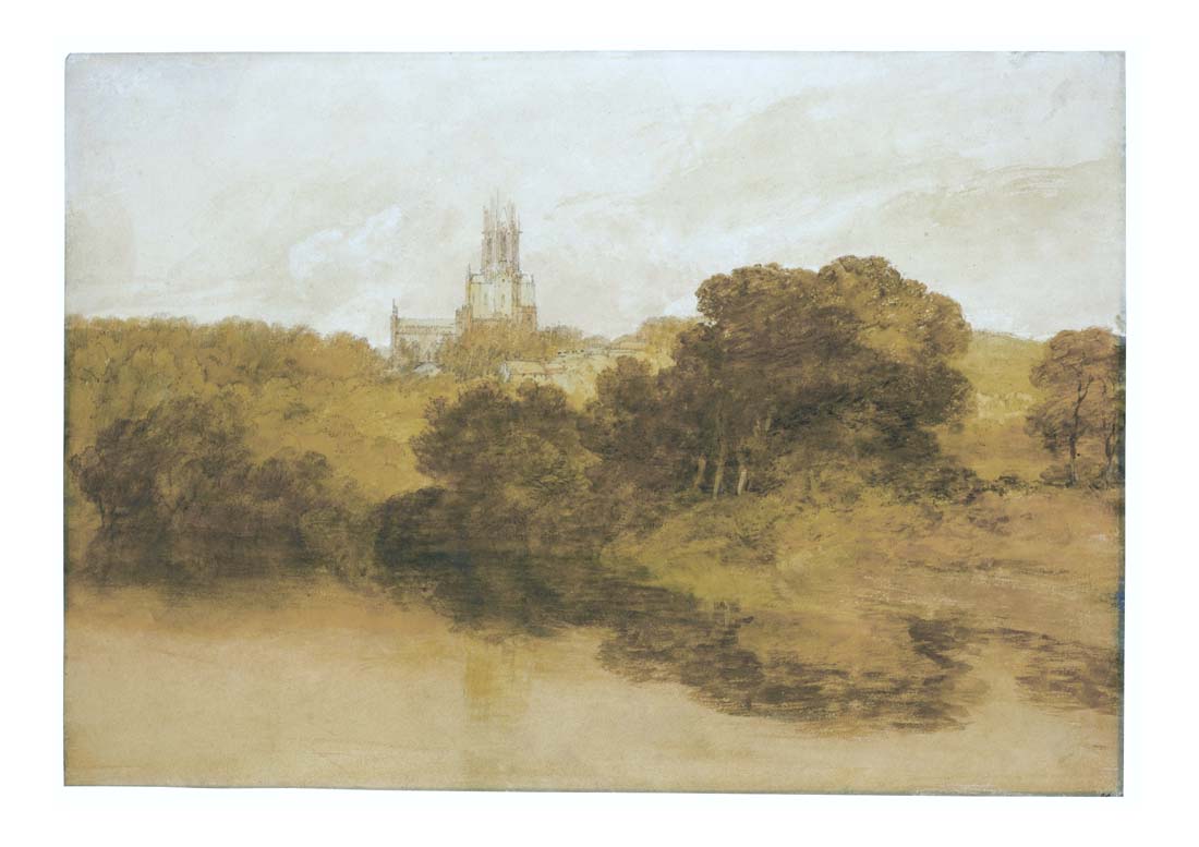 Fonthill Abbey, Wiltshire by John Mallord William Turner RA, 12x8"(A4) Poster
