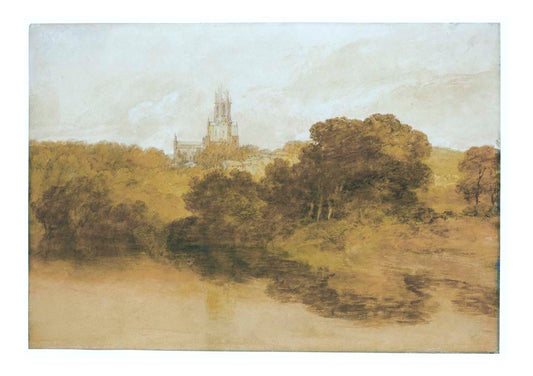 Fonthill Abbey, Wiltshire by John Mallord William Turner RA, 12x8"(A4) Poster
