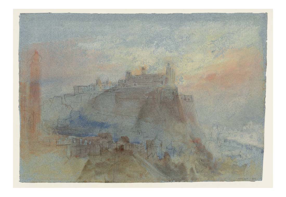 Fortress, 1830 by John Mallord William Turner RA