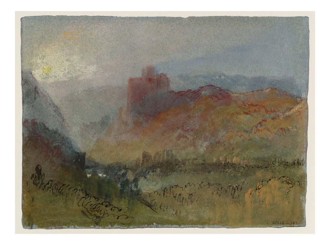 Franchimont from the South, 1839 by John Mallord William Turner RA