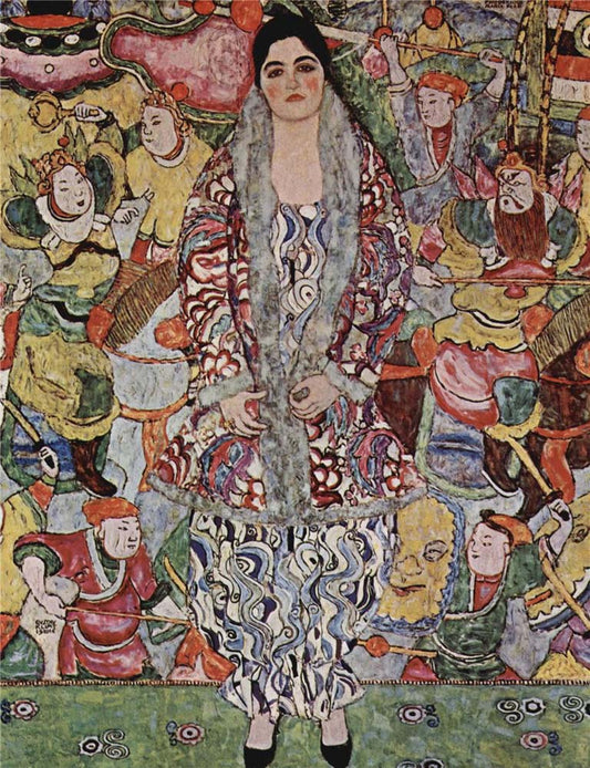 Fredericke Maria Beer - Gustav Klimt - 1916, A4 Poster Print