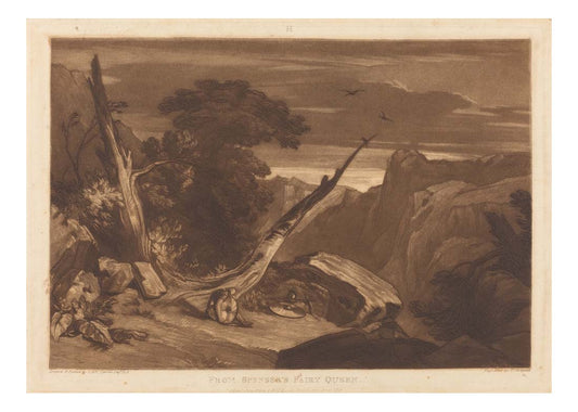 From Spencer's Faerie Queen, 1811 by John Mallord William Turner RA