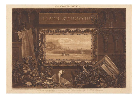 Frontispiece to the 'Liber Studiorum', 1812 by John Mallord William Turner RA