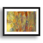 Gerhard Richter: 11.4.88, modernist artwork, A3 Size Reproduction Poster Print in 17x13" Black Frame