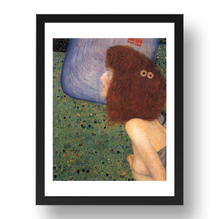 Girl With Blue Veil 1902 by Gustav Klimt, 17x13