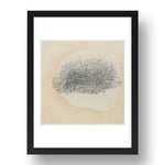 Giuseppe Penone: Untitled (2), modernist artwork, A3 Size Reproduction Poster Print in 17x13" Black Frame