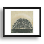 Giuseppe Penone: Untitled, modernist artwork, A3 Size Reproduction Poster Print in 17x13" Black Frame