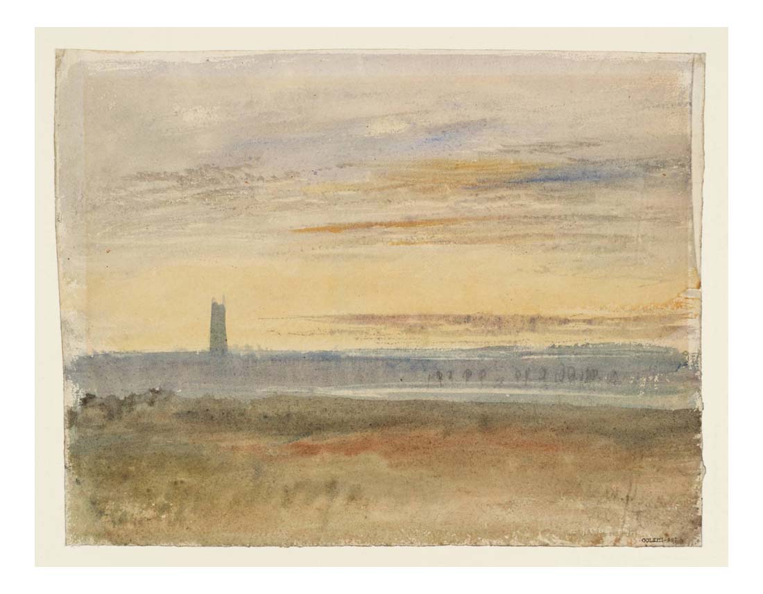Gloucester Cathedral ('Boston Stump' or 'The Hare'), 1823-26 by John Mallord William Turner RA