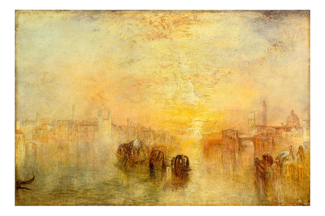Going to the Ball (San Martino), 1846 by John Mallord William Turner RA, 12x8"(A4) Poster