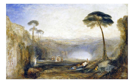 Golden Bough, 1834h by John Mallord William Turner RA, 12x8"(A4) Poster
