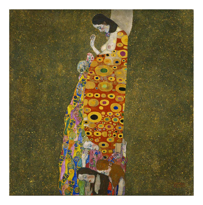 Gustav Klimt - Hope, II, 16x12
