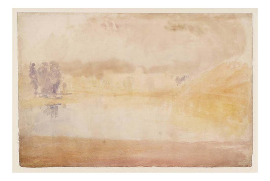 Hampton Court from River, 1820-30 by John Mallord William Turner RA