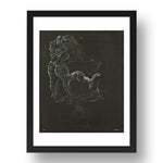 Hans Bellmer: The Doll, modernist artwork, A3 Size Reproduction Poster Print in 17x13" Black Frame