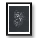 Hans Bellmer: The Palace of King Ubu, modernist artwork, A3 Size Reproduction Poster Print in 17x13" Black Frame