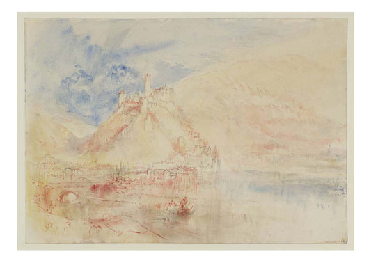 Hirschhorn on the Neckar from the South, 1844 by John Mallord William Turner RA
